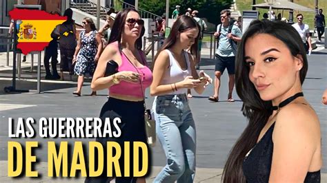 chicas españolas|ASI SON LAS MUJERES ESPAÑOLAS en Madrid l La Vida de M